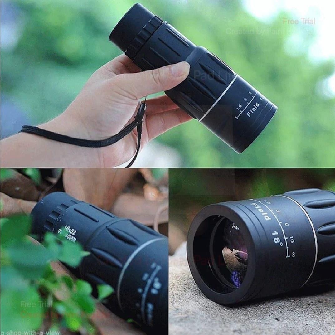 High Magnification Telescope Dual Focus 16x52