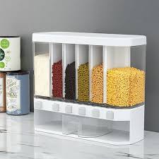 Transparent Wall-Mounted Cereals Dispenser